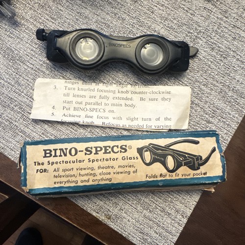 1950 specto scope bino specs - specto-scope,