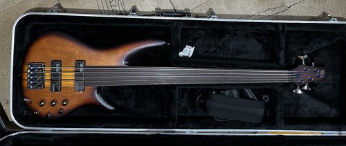 Ibanez srf705 fretless - ibanez,