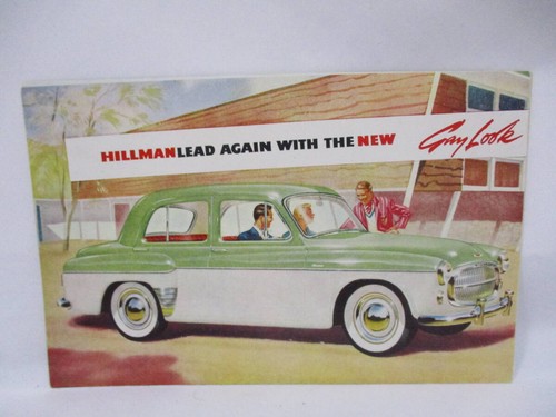Hillman minx californian 1955 - hillman,