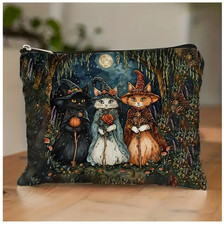 Witchy Cats Makeup Bag
