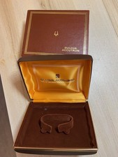 Bulova Accutron Watch Presentation Box.  BOX ONLY excellent condition Vintage ++