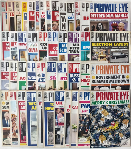 Private eye magazine - eye,