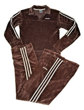 Adidas Y2K Track Suit Brown