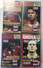 Manchester United On Video VHS Video Tapes Bundle 1997/98 Season