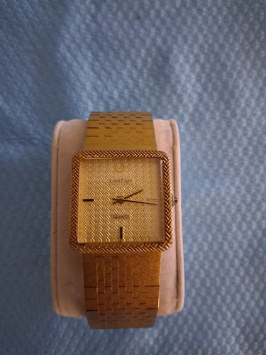Lord elgin quartz watch - elgin, gold