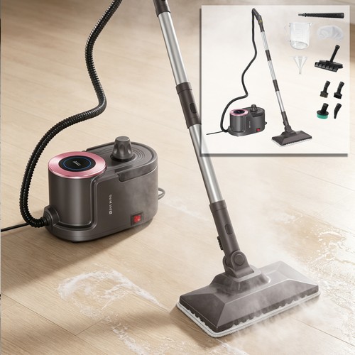 2000w steam mop 6in1 hot - 6in1,