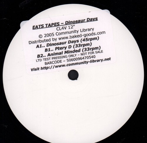 Eats tapes dinosaur days - tapes,
