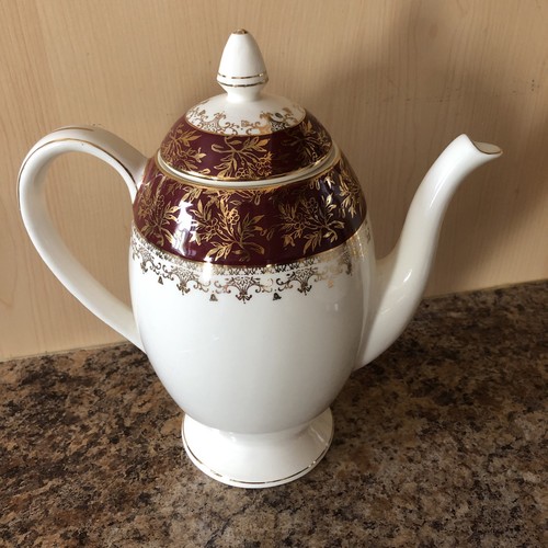 Meakin coffee pot - j, g