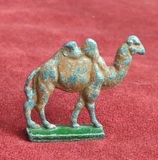 Lead Toy Camel Mounted Vintage