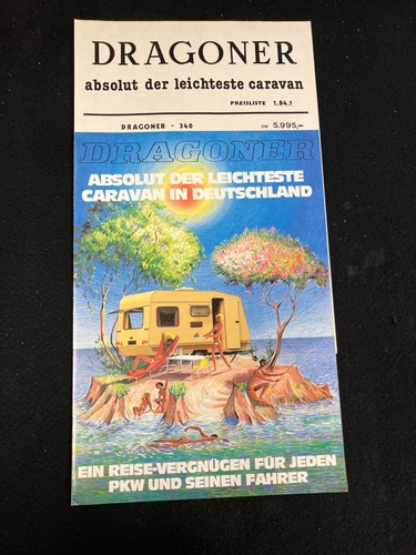 1985 dragoner caravan dealer - caravan,