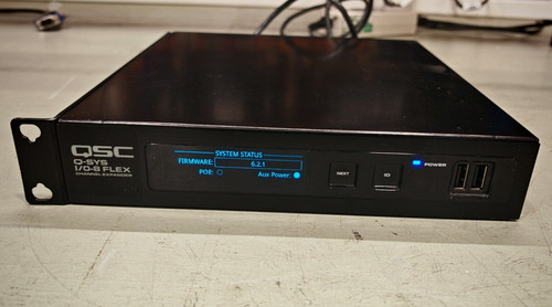 Qsc sys 8 flex channel - qsc,