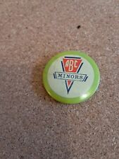 Vintage ABC Minors Button Badge.