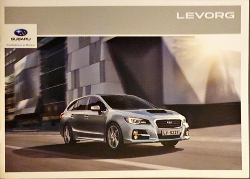 Subaru levorg brochure - subaru,