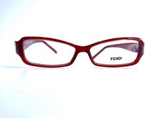 New Fendi Clear Red Cat Eye