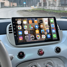 9" For Fiat 500 2007-2015