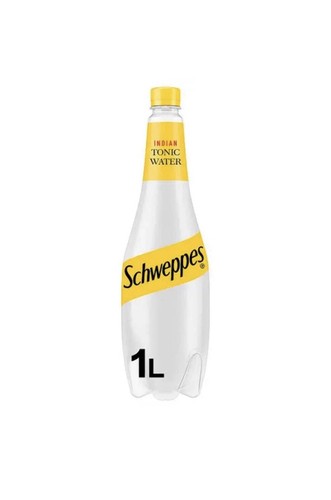 Schweppes tonic water case - tonic, 1l,