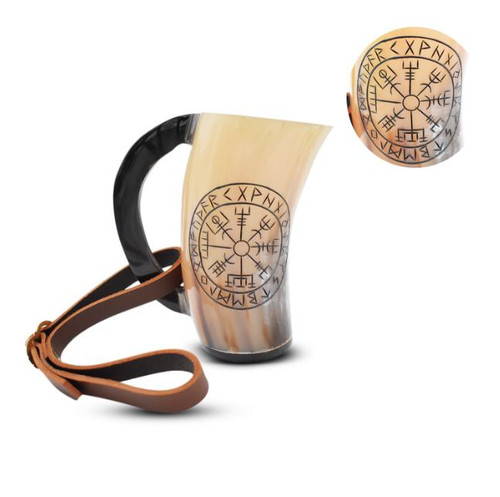 Medieval warrior horn - 5.5",