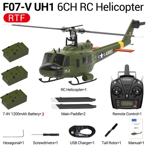 Yuxiang f07v huey rc - f07v, uh-1