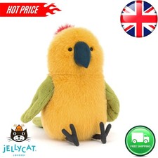 Jellycat Budgeby Parrot doll