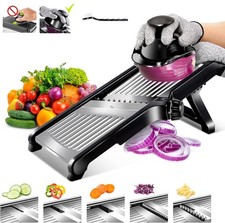 Professional Mandolin Slicer Vegetable Cutter Food Fruit Chopper Gretar Tool UK
