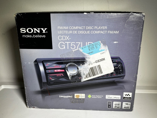 Sony cdx gt57up car radio - sony, cdx-gt57up