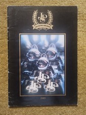 John Player Special Grand Prix Holidays Brochure 1985