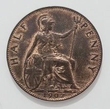 1902 Half Penny - Low Tide