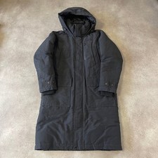 Dickies Parka Coat Mens Medium Insulated Hooded Coat, Black