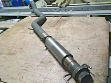 ZAFIRA B VXR 3 INCH STAINLESS STEEL EXHAUST CENTRE SECTION & CLAMP FITTINGS