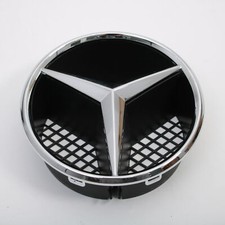 Front Grill Star Emblem Badge Chrome W204 UK Fit For Mercedes-Benz 2008-13 
