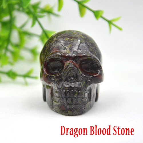 Natural handmade skull head - 2",