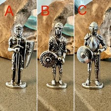 Knight In Armour Pewter Figurine