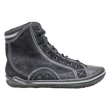 CATERPILLAR Lace-Up Boots Black Synthetic Womens UK 3