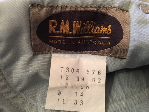 Williams vintage blue - r.m.williams,