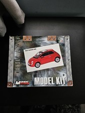 Metal Diecast Fiat 500 Model Kit From Mondomotors 1/24 Scale