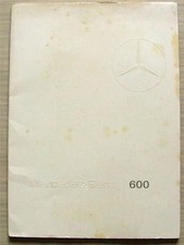 MERCEDES BENZ 600 Car Sales