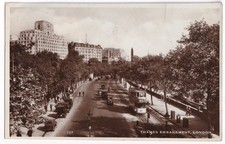 Thames Embankment London RPPC