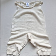 Vintage 1980s St Michael Cream Wool Nylon Pants Knickers Bloomers Thermals M/L