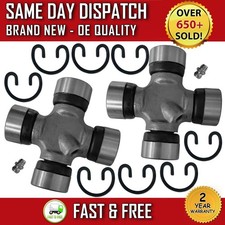 LAND ROVER DEFENDER / DISCOVERY FRONT PROPSHAFT UJ UNIVERSAL JOINTS X2 27X75MM