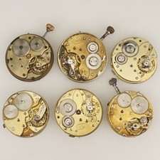 LOT! 6x Men's Glashütte