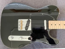 Fender Telecaster 'Partscaster' Black Custom Bound Body Thinline