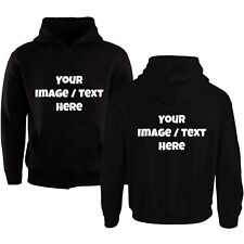 Kids Boys Girls Personalised Custom Print Hoodie Pullover Birthday Hoody Gift