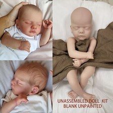 18in Unpainted Reborn Doll Kit