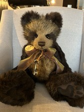 Charlie Bears Caleb Jointed Teddy Bear Soft Toy Isabelle Collection Retired