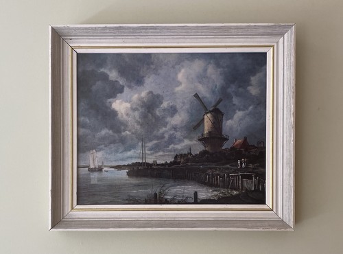 Framed print the windmill - framed,