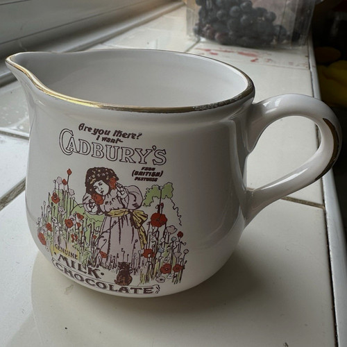 Cadbury world ceramic - ceramic, creamer