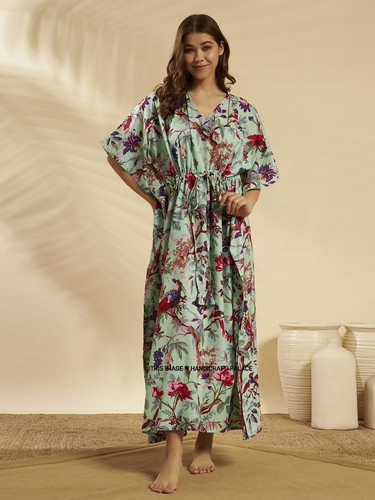 Indian handmade kaftan - handmade, cotton
