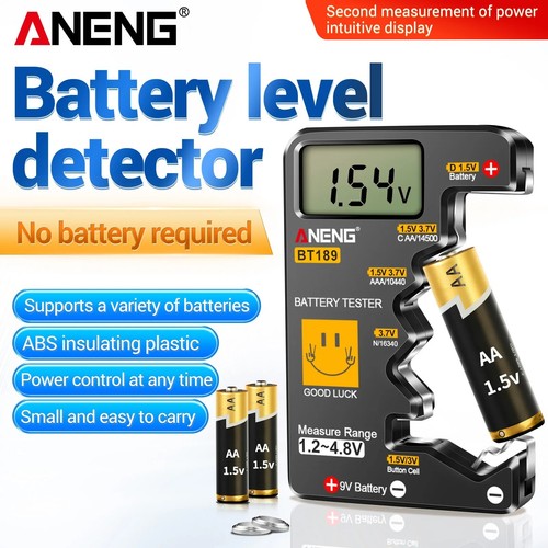 Lcd digital battery tester - lcd,
