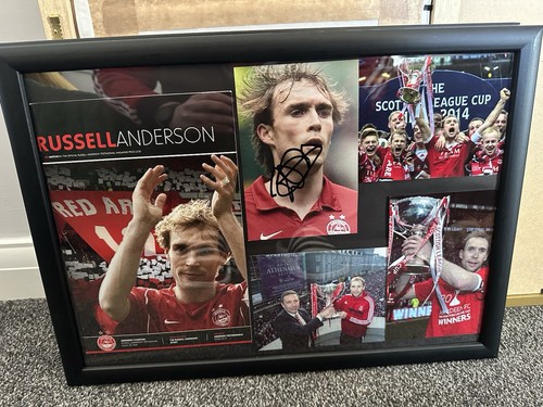 Russell anderson signed photos - anderson,