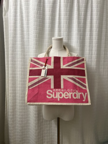 New superdry pink white - &,